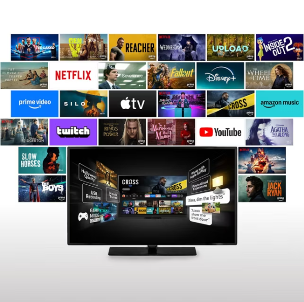 Panasonic TV-85W95BEG Fire TV entertainment interface