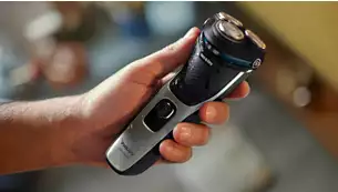 Anti-slip grip on the Philips S3143/00