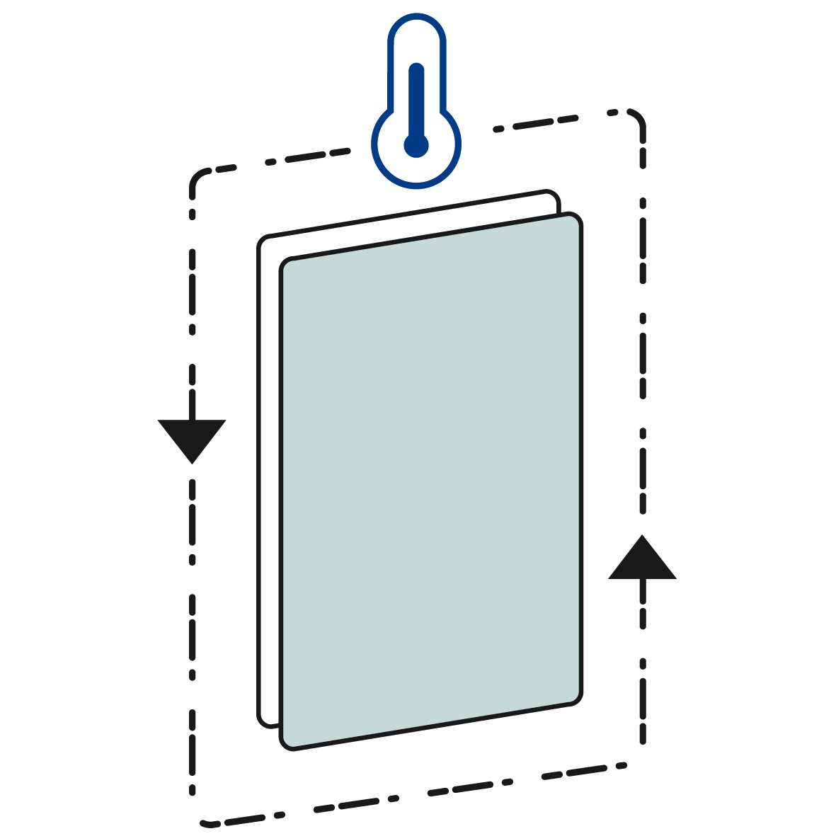 Glass door icon