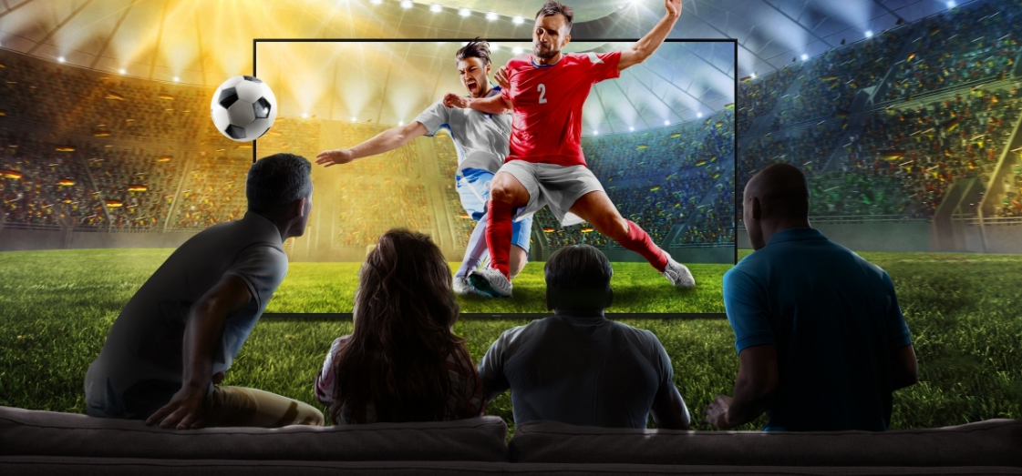 Panasonic TV-85W95BEG lifestyle image, see it all feel it all