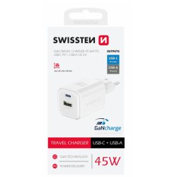 Swissten Travel Charger GaN