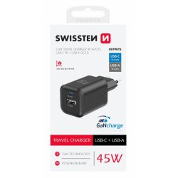 Swissten Travel Charger GaN