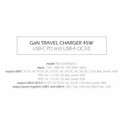 Swissten Travel Charger GaN