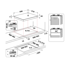 Whirlpool GOR625/NB1-BF