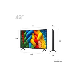 LG 43NANO80A3B 43"